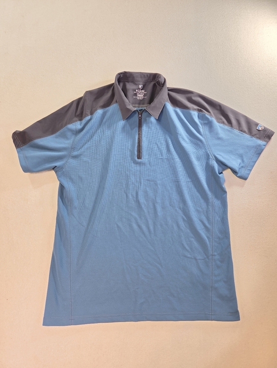 Kuhl Other - KUHL Shadow Polo XXL Blue Performance Shirt